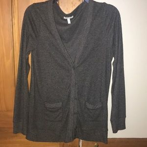 Grey cardigan